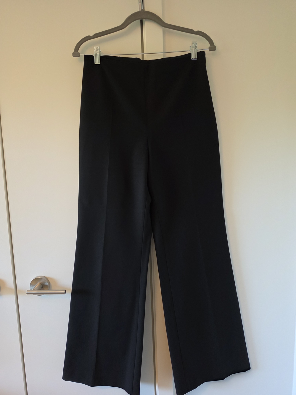 Club Monaco Wide-Leg Black Women's Dress Pants